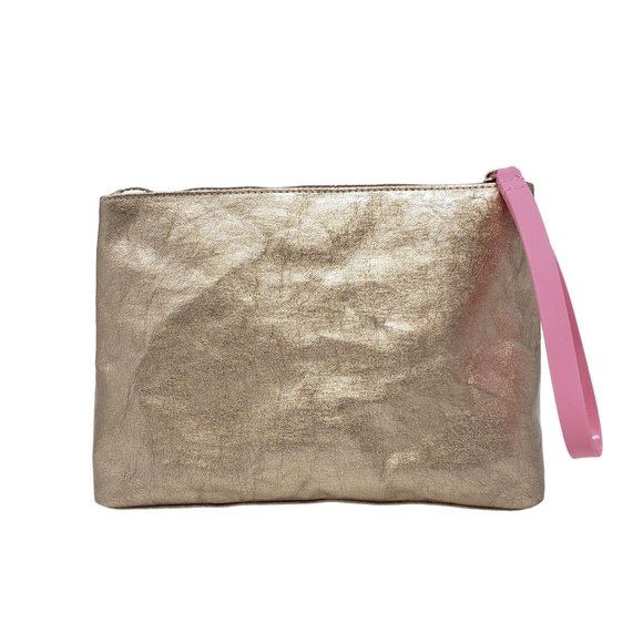 Victoria’s Secret PINK BEAUTY MAKEUP OAT BAG CASE COLLECTION WRISTLET AUTHENTIC - Picture 2 of 7